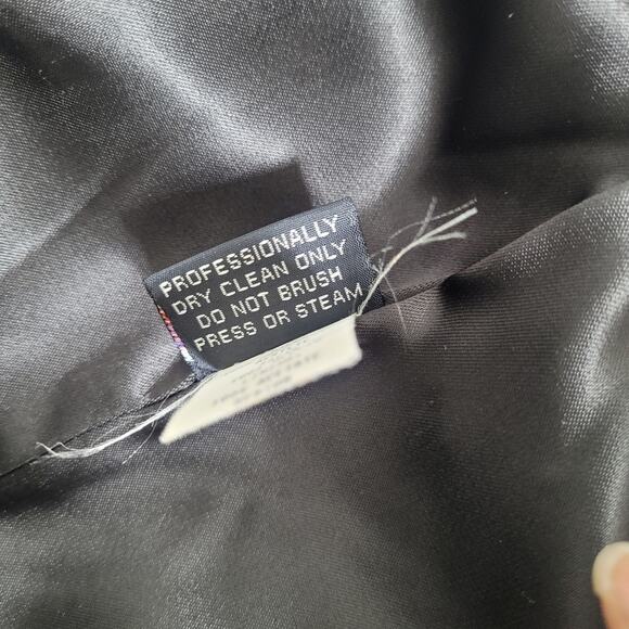 Dennis Basso Rich Chocolate Brown Luxury Faux Fur Winter Coat Size Medium - Picture 10 of 12